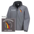DPV-B-Trainer/in Softshell-Jacke charcoal